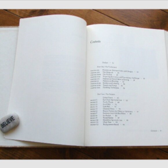 Morton Da Costa's Book of Needlepoint Hardcover Book First Edition 1974 Vintage - Picture 5 of 12